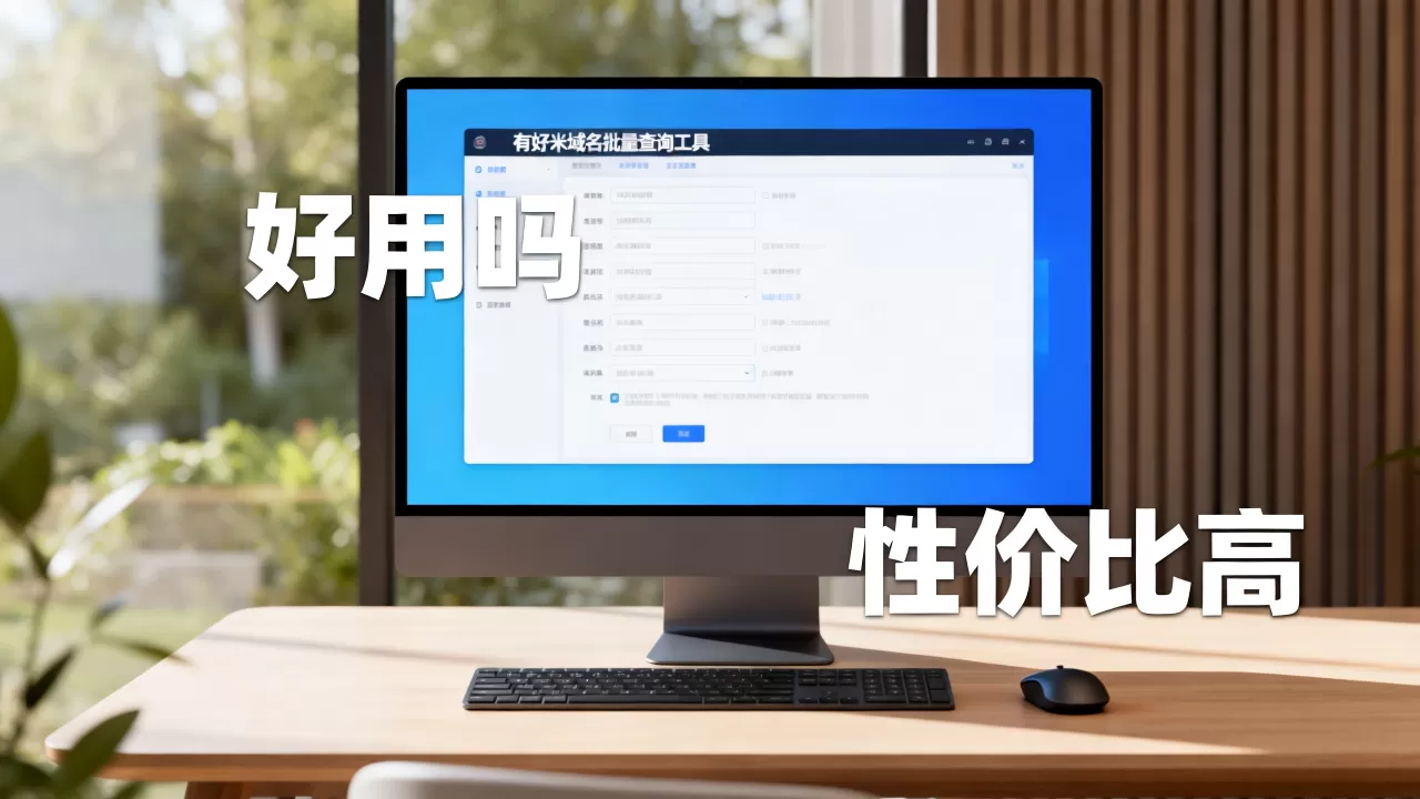 有好米域名批量查询工具好用吗,哪个性价比高? 有好米域名批量查询工具好用吗,哪个性价比高?