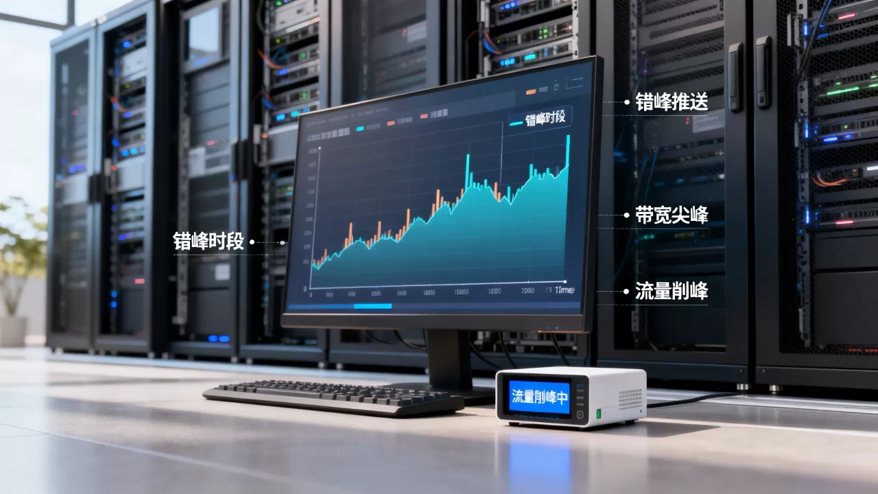 软件更新推送如何错峰削掉带宽尖峰?,原理是什么 软件更新推送如何错峰削掉带宽尖峰?,原理是什么