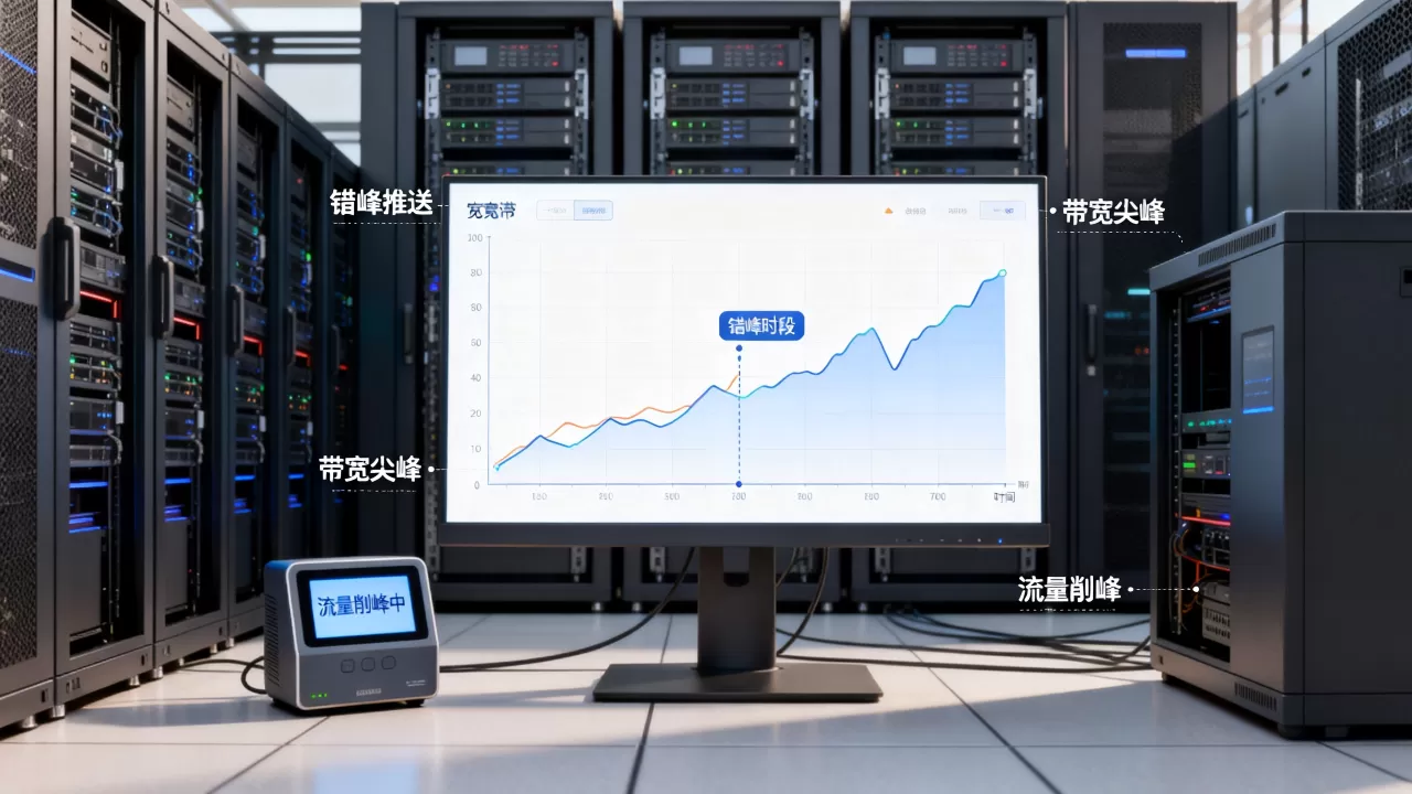 软件更新推送如何错峰削掉带宽尖峰?,原理是什么 软件更新推送如何错峰削掉带宽尖峰?,原理是什么