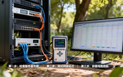 下载站大带宽跑满用户仍慢怎么排查，排查顺序有哪些
