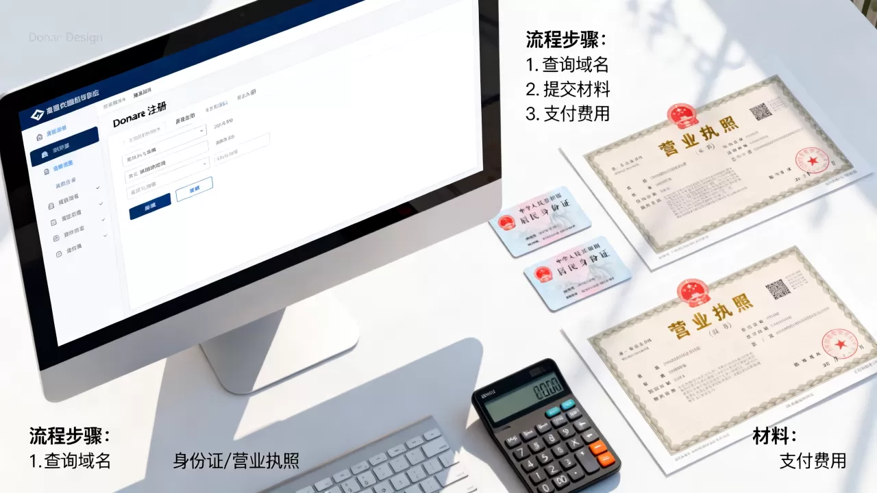 域名申请注册流程复杂吗,需要哪些材料和费用? 域名申请注册流程复杂吗,需要哪些材料和费用?