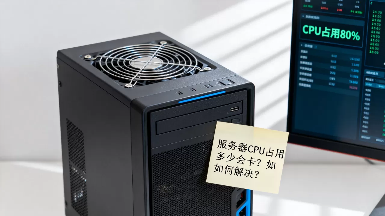 服务器CPU占用百分之多少才会卡呢,怎么解决? 服务器CPU占用百分之多少才会卡呢,怎么解决?