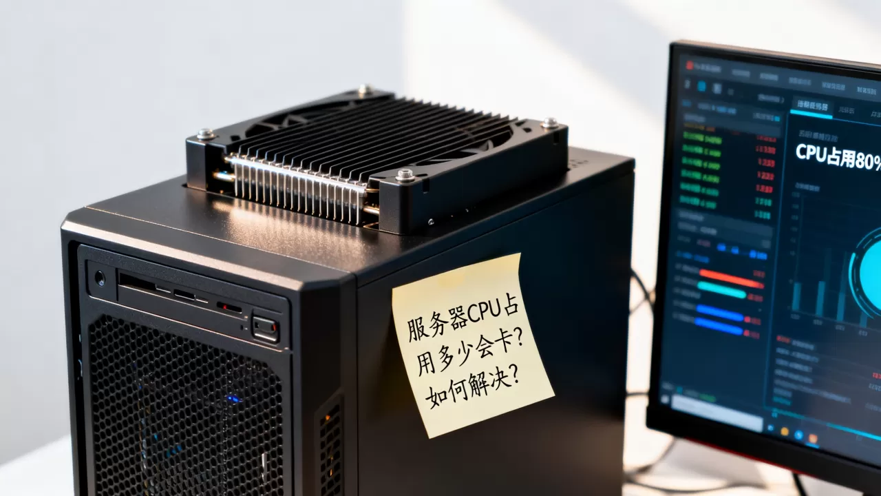 服务器CPU占用百分之多少才会卡呢,怎么解决? 服务器CPU占用百分之多少才会卡呢,怎么解决?