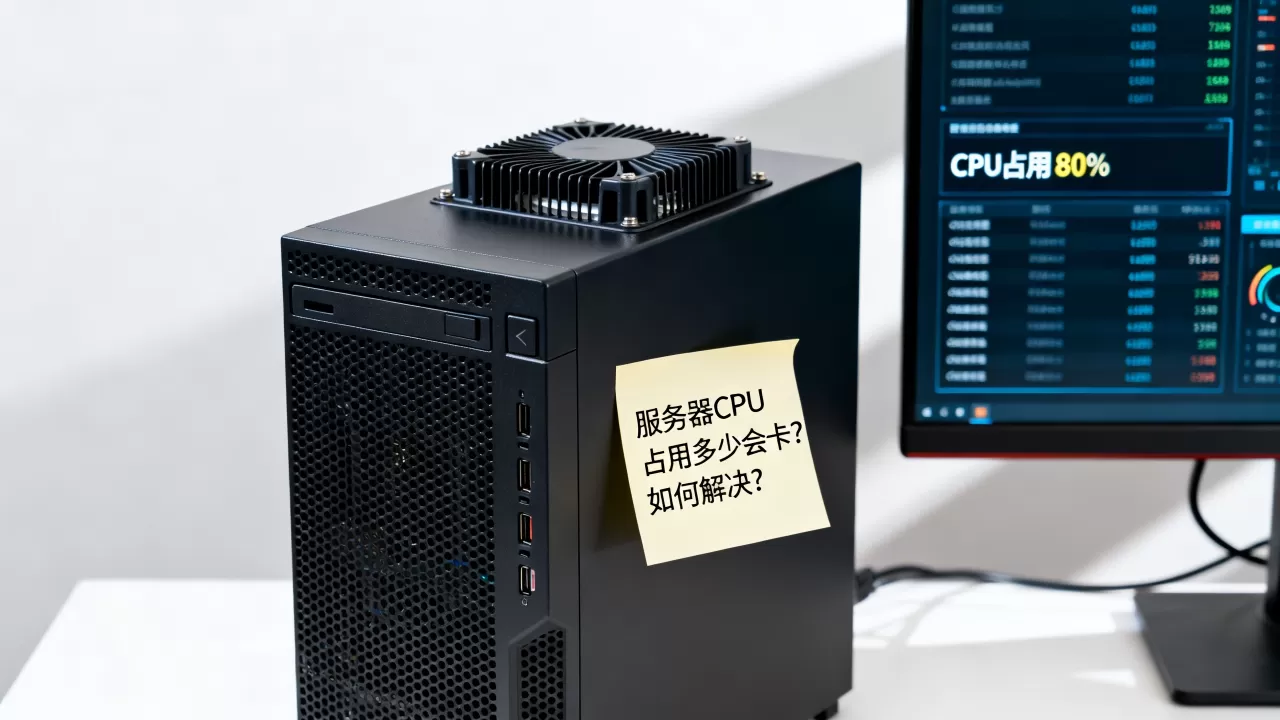 服务器CPU占用百分之多少才会卡呢,怎么解决? 服务器CPU占用百分之多少才会卡呢,怎么解决?