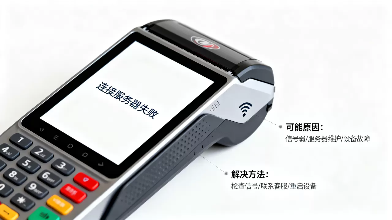 pos机有信号连接服务器失败是什么原因,如何解决? pos机有信号连接服务器失败是什么原因,如何解决?