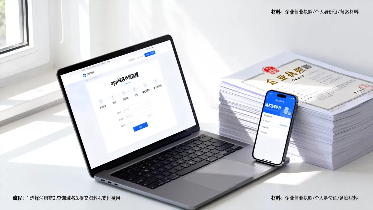 app域名申请流程是什么,需要准备哪些材料 app域名申请流程是什么,需要准备哪些材料
