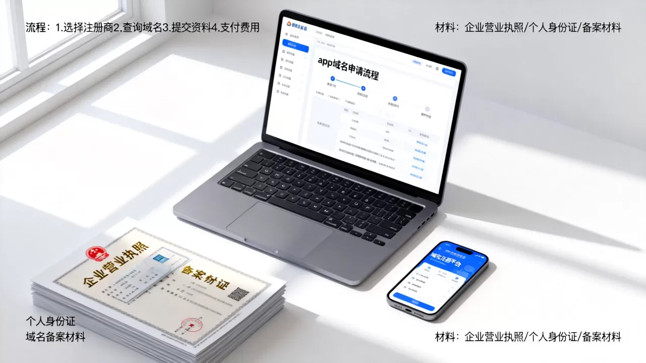 app域名申请流程是什么,需要准备哪些材料 app域名申请流程是什么,需要准备哪些材料