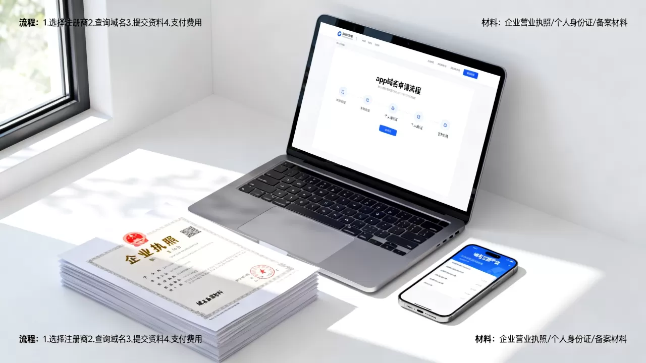 app域名申请流程是什么,需要准备哪些材料 app域名申请流程是什么,需要准备哪些材料