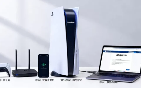 PS5登录不上服务器怎么办，常见原因有哪些？