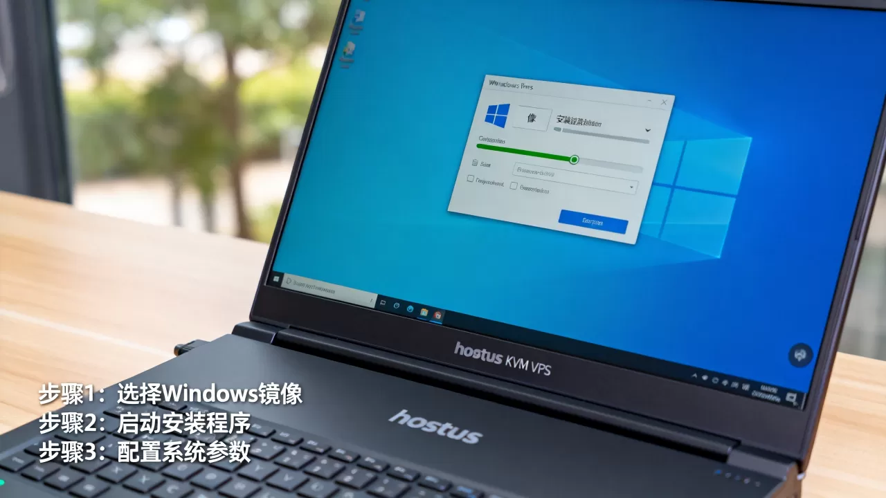 hostus的KVM VPS如何安装Windows系统?,详细操作步骤是什么? hostus的KVM VPS如何安装Windows系统?,详细操作步骤是什么?