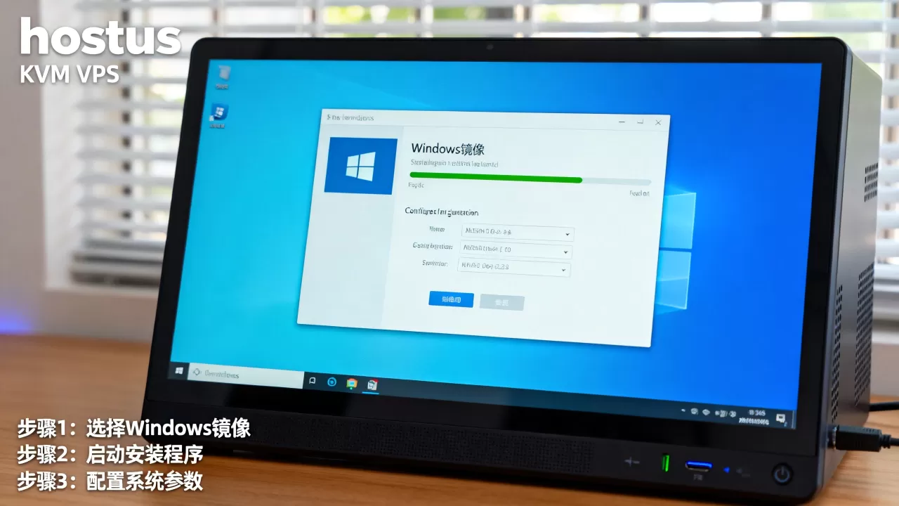 hostus的KVM VPS如何安装Windows系统?,详细操作步骤是什么? hostus的KVM VPS如何安装Windows系统?,详细操作步骤是什么?