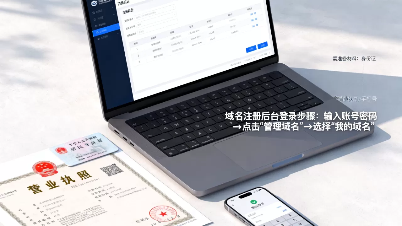 域名注册后台如何进入?,域名注册需要准备什么材料? 域名注册后台如何进入?,域名注册需要准备什么材料?