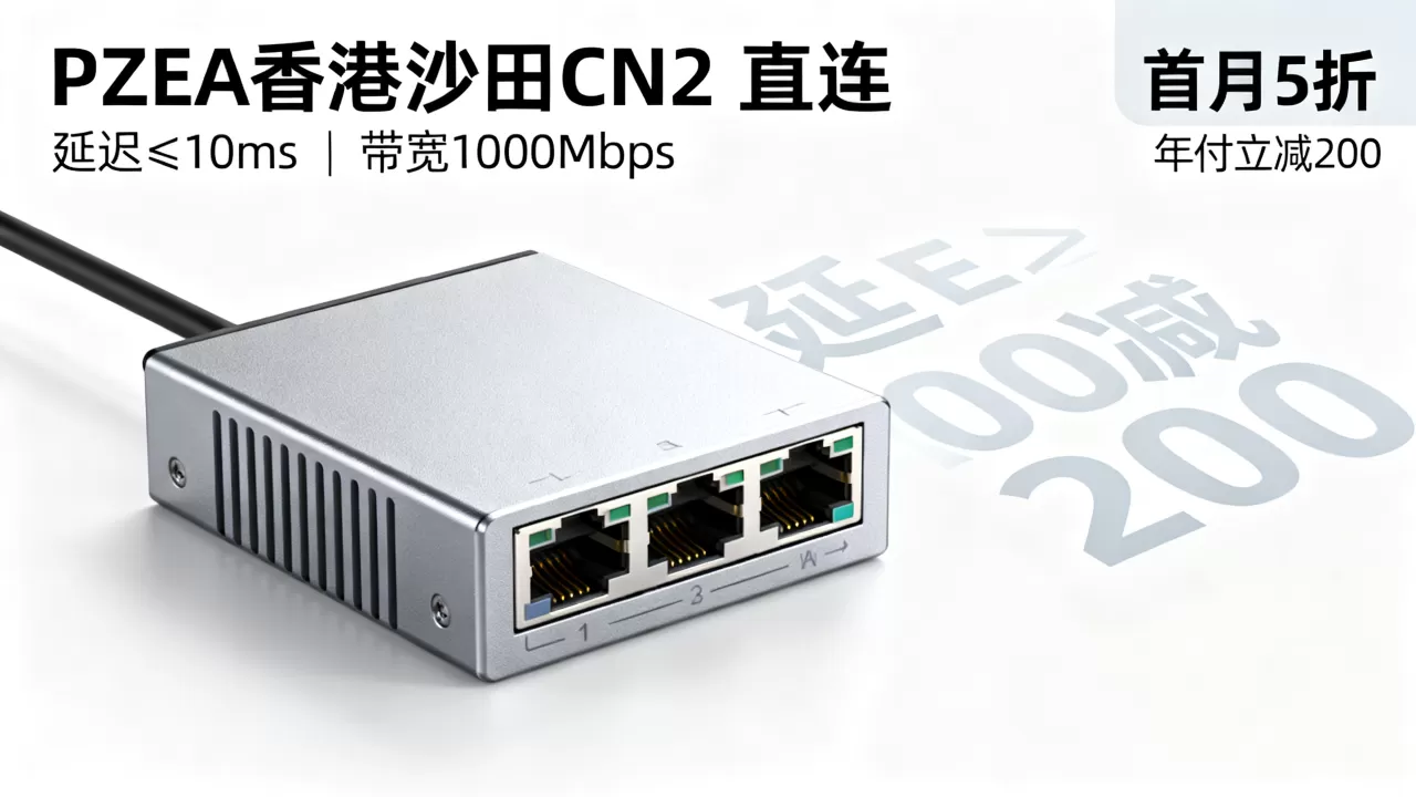 PZEA香港沙田CN2直连性能怎么样,有哪些优惠活动? PZEA香港沙田CN2直连性能怎么样,有哪些优惠活动?