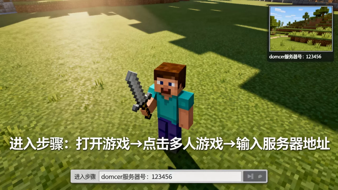 我的世界domcer服务器号是多少,怎么进入服务器? 我的世界domcer服务器号是多少,怎么进入服务器?