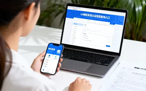 cn域名实名认证信息在哪查？,查询后多久生效