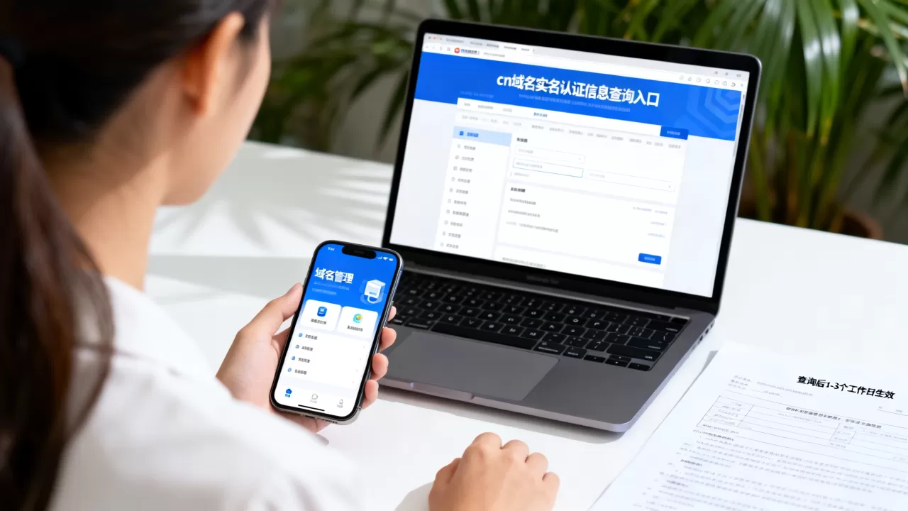 cn域名实名认证信息在哪查?,查询后多久生效 cn域名实名认证信息在哪查?,查询后多久生效