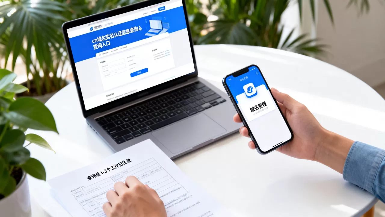 cn域名实名认证信息在哪查?,查询后多久生效 cn域名实名认证信息在哪查?,查询后多久生效