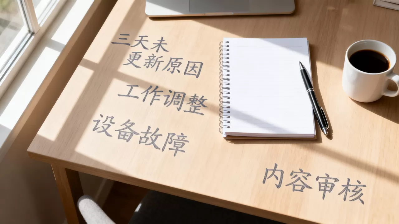 为什么这三天都没有更新,是什么原因造成的呢 为什么这三天都没有更新,是什么原因造成的呢