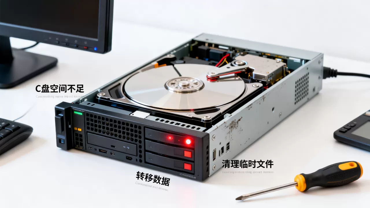 服务器C盘满了启动不了怎么办,原因和解决方法? 服务器C盘满了启动不了怎么办,原因和解决方法?