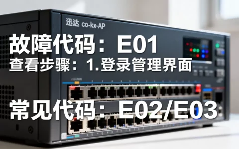 迅达co-kx-ap服务器故障如何查看，常见故障代码有哪些