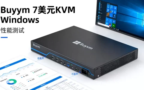 Buyvm 7美元KVM Windows值得买吗，性能怎么样？