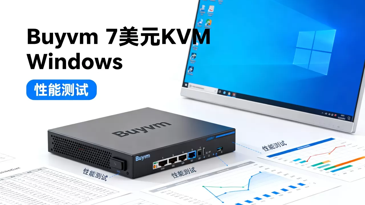 Buyvm 7美元KVM Windows值得买吗,性能怎么样? Buyvm 7美元KVM Windows值得买吗,性能怎么样?