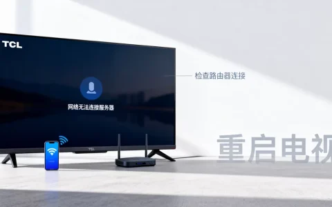 TCL电视显示网络无法连接服务器怎么办，怎么回事
