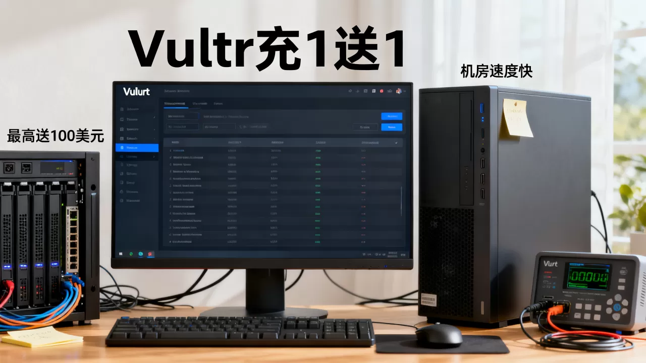 Vultr充1送1最高送100美元?,哪个机房速度快 Vultr充1送1最高送100美元?,哪个机房速度快