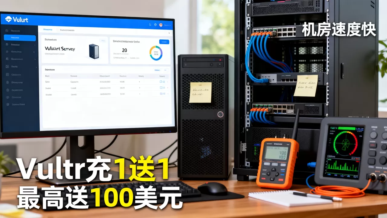 Vultr充1送1最高送100美元?,哪个机房速度快 Vultr充1送1最高送100美元?,哪个机房速度快
