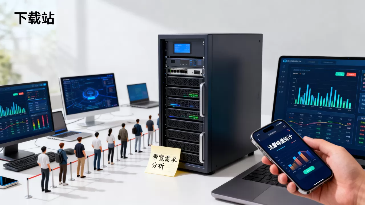 下载站晚高峰排队需要加大带宽吗,服务器带宽多少才够用 下载站晚高峰排队需要加大带宽吗,服务器带宽多少才够用