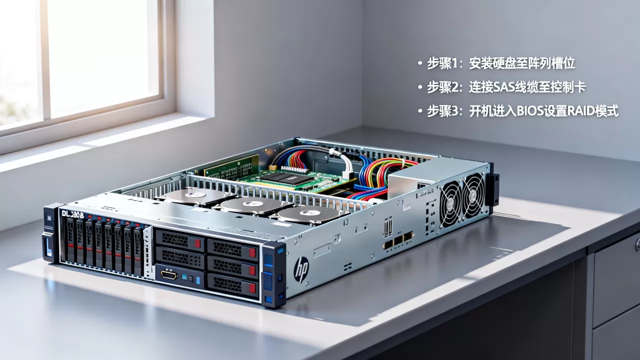 惠普DL380 G8服务器怎么配置RAID,设置步骤是什么? 惠普DL380 G8服务器怎么配置RAID,设置步骤是什么?