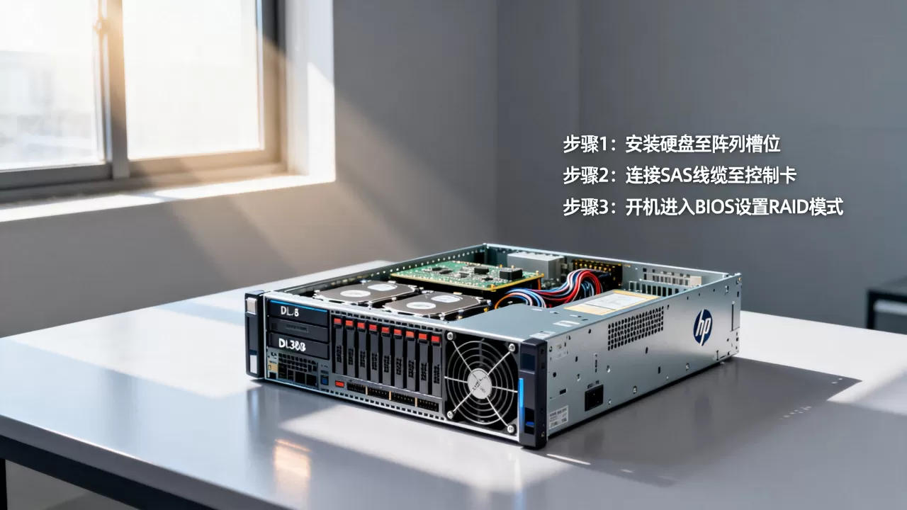 惠普DL380 G8服务器怎么配置RAID,设置步骤是什么? 惠普DL380 G8服务器怎么配置RAID,设置步骤是什么?