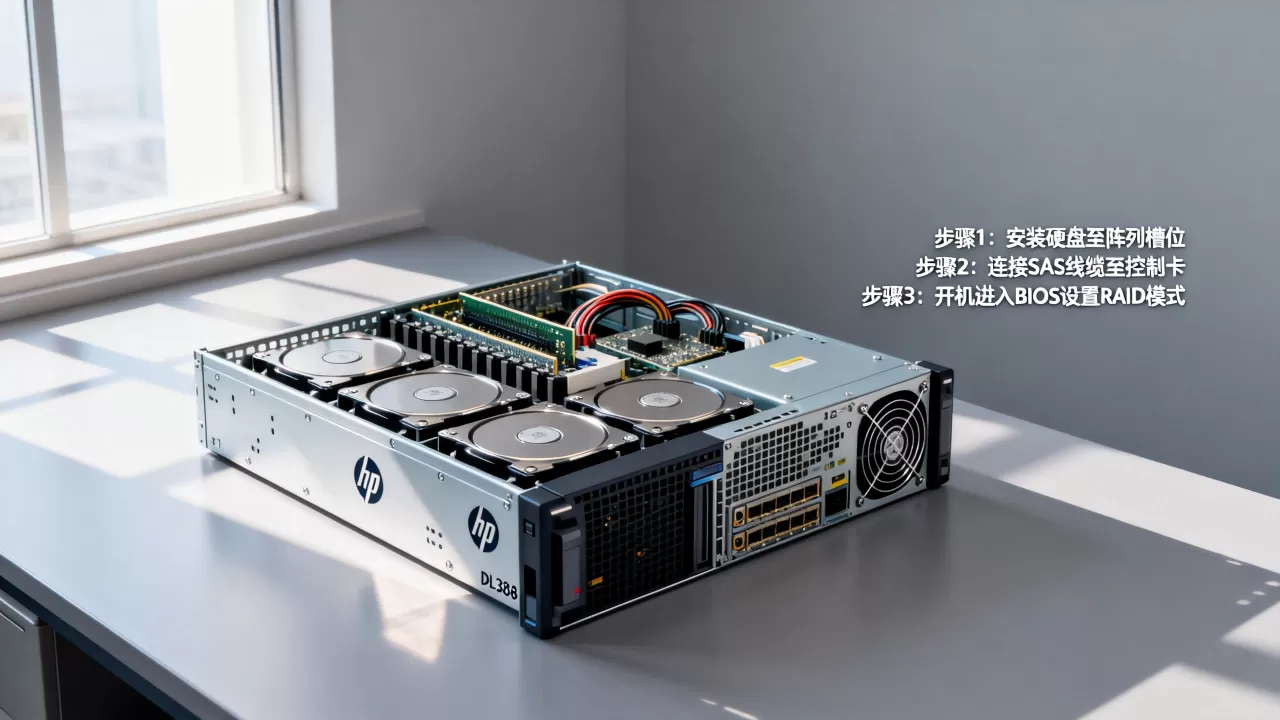 惠普DL380 G8服务器怎么配置RAID,设置步骤是什么? 惠普DL380 G8服务器怎么配置RAID,设置步骤是什么?