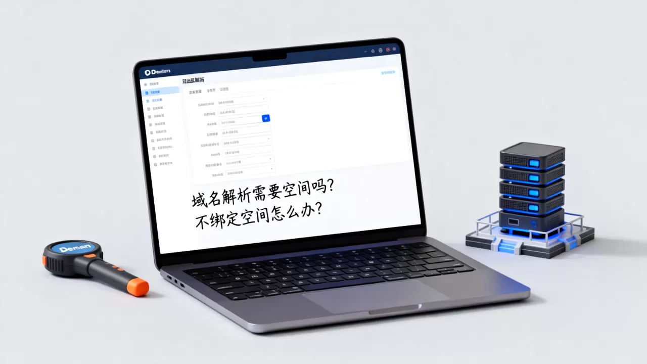 域名解析到底需要空间吗,不绑定空间怎么办? 域名解析到底需要空间吗,不绑定空间怎么办?