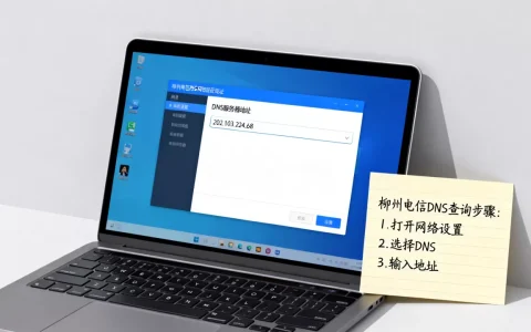 柳州电信dns服务器地址是多少，怎么查询和设置？