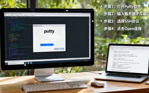 如何用putty连接VPS服务器？，详细步骤是什么？