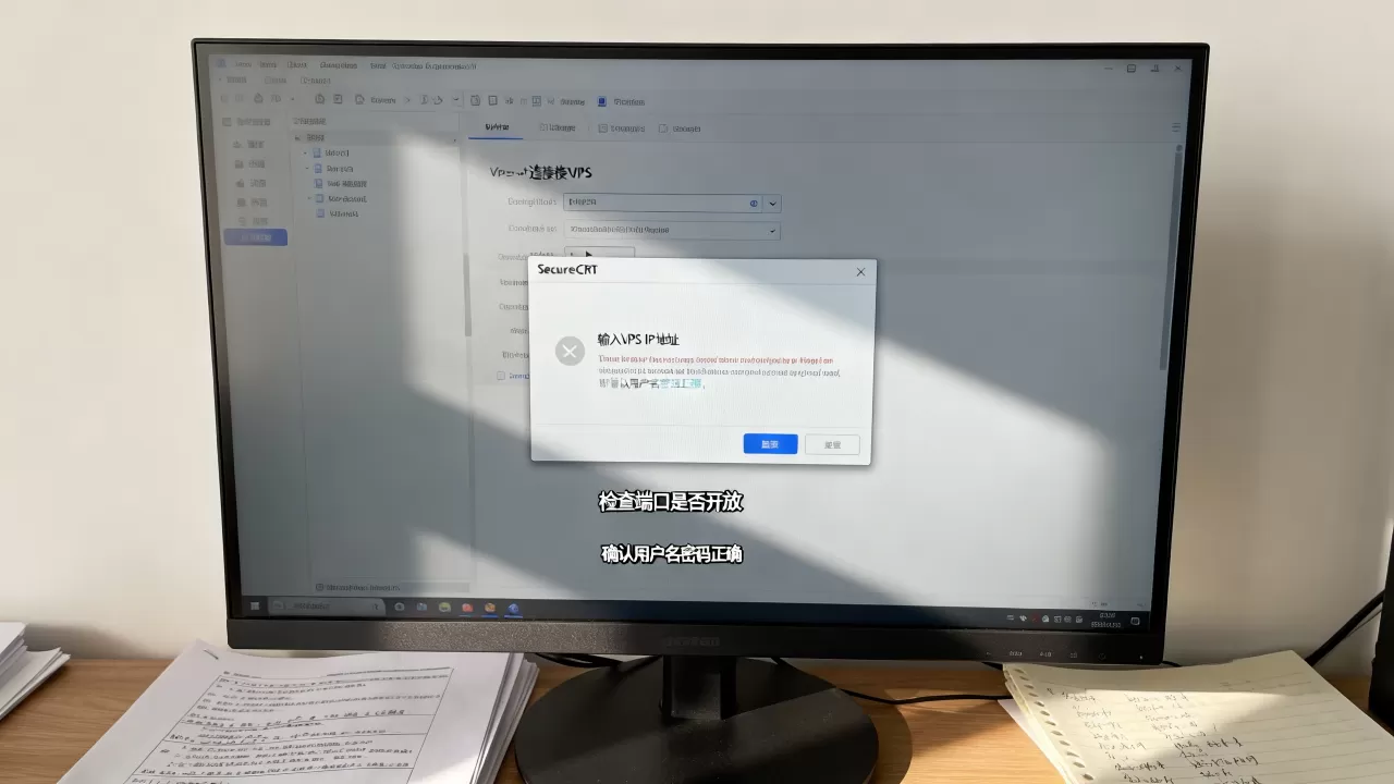 Windows SecureCRT如何连VPS,连接不上怎么办 Windows SecureCRT如何连VPS,连接不上怎么办