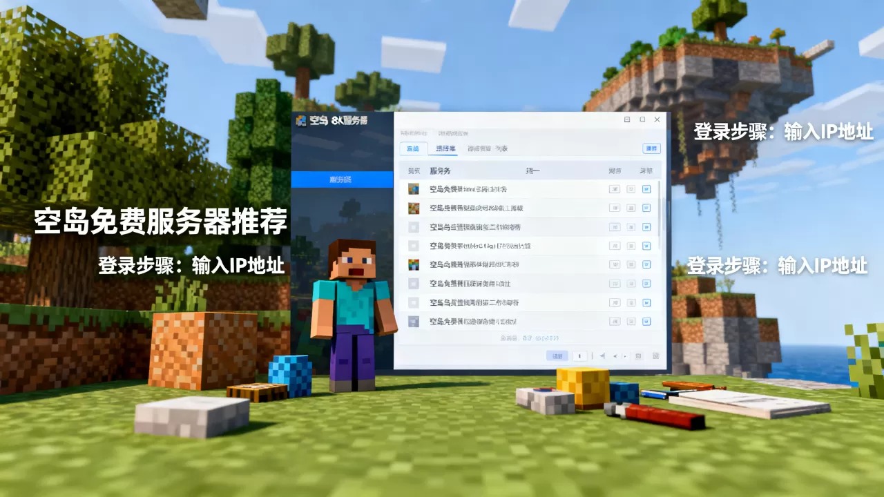 空岛免费服务器有哪些值得玩,我的世界空岛服务器怎么进 空岛免费服务器有哪些值得玩,我的世界空岛服务器怎么进
