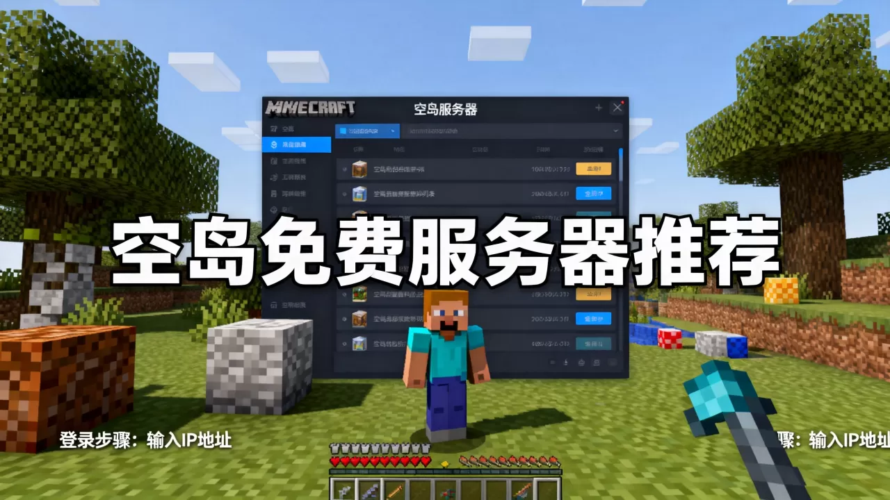 空岛免费服务器有哪些值得玩,我的世界空岛服务器怎么进 空岛免费服务器有哪些值得玩,我的世界空岛服务器怎么进