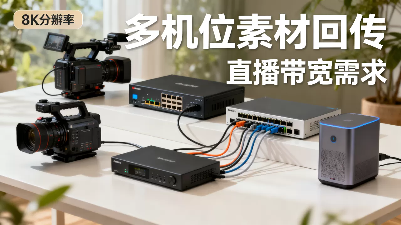多机位直播素材回传需要多大带宽,直播带宽多少合适 多机位直播素材回传需要多大带宽,直播带宽多少合适