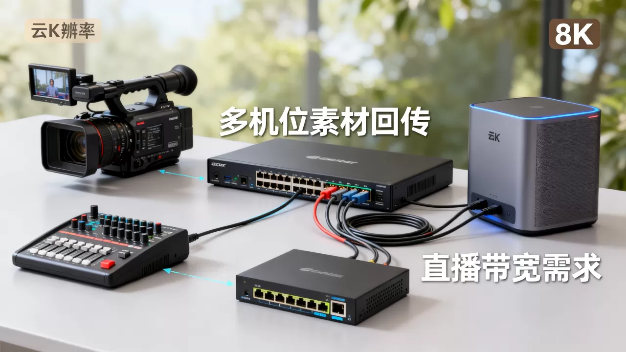 多机位直播素材回传需要多大带宽,直播带宽多少合适 多机位直播素材回传需要多大带宽,直播带宽多少合适