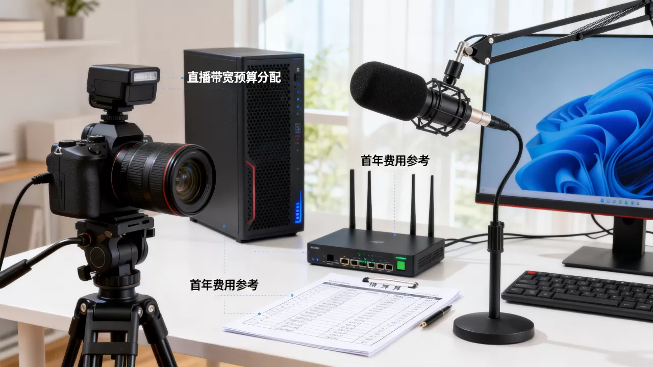 新开直播业务首年大带宽预算怎么安排,直播带宽费用高吗? 新开直播业务首年大带宽预算怎么安排,直播带宽费用高吗?