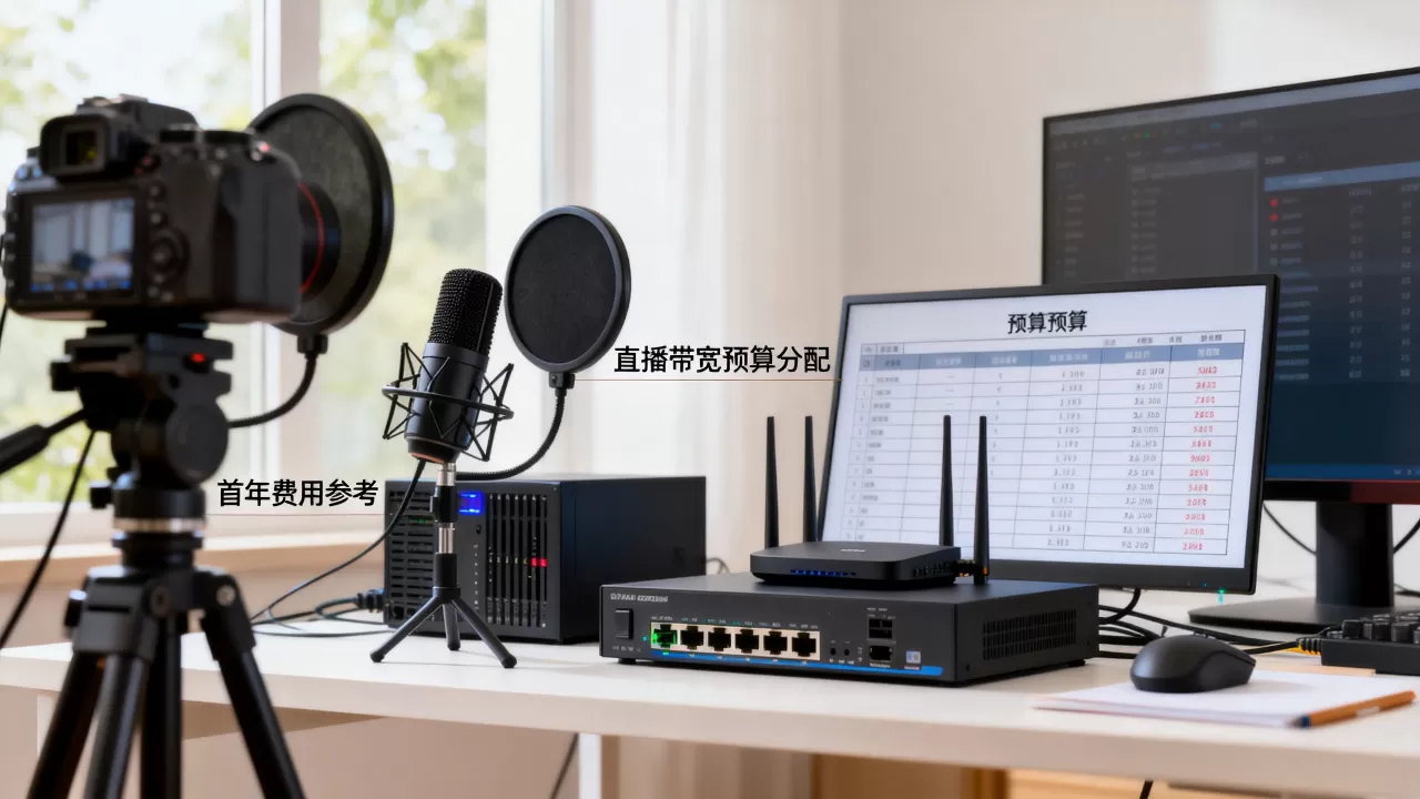 新开直播业务首年大带宽预算怎么安排,直播带宽费用高吗? 新开直播业务首年大带宽预算怎么安排,直播带宽费用高吗?