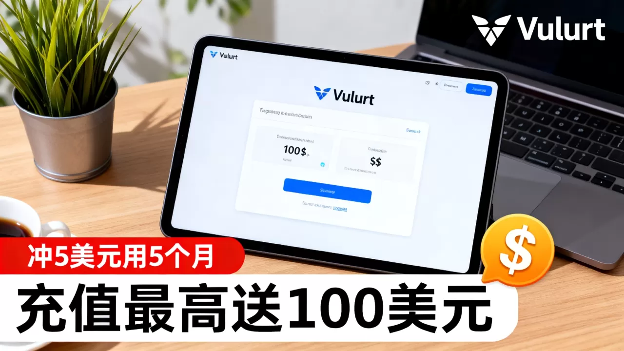 Vultr冲5美元用5个月靠谱吗,Vultr充值最高送100美元活动。 Vultr冲5美元用5个月靠谱吗,Vultr充值最高送100美元活动。