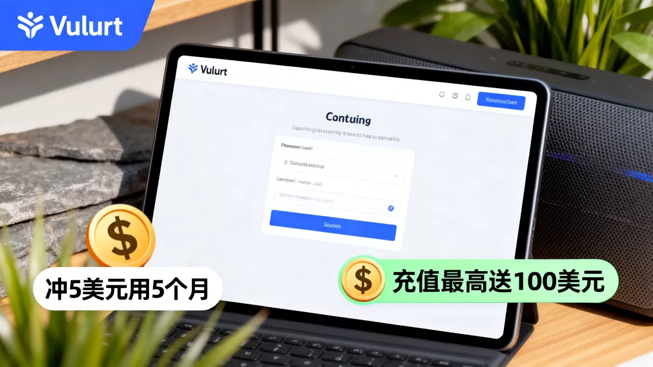 Vultr冲5美元用5个月靠谱吗,Vultr充值最高送100美元活动。 Vultr冲5美元用5个月靠谱吗,Vultr充值最高送100美元活动。