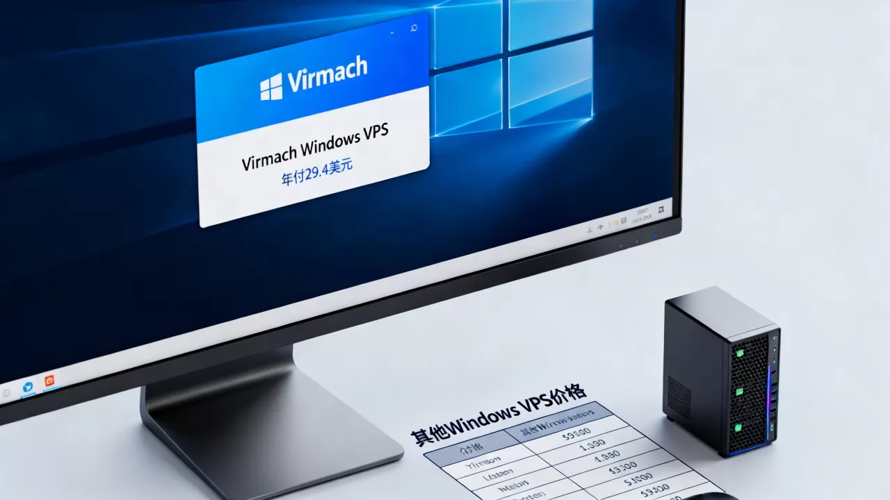 Virmach Windows VPS年付29.4美元划算吗,便宜Windows VPS哪个好? Virmach Windows VPS年付29.4美元划算吗,便宜Windows VPS哪个好?