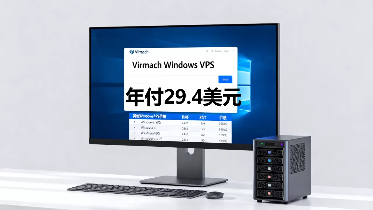 Virmach Windows VPS年付29.4美元划算吗,便宜Windows VPS哪个好? Virmach Windows VPS年付29.4美元划算吗,便宜Windows VPS哪个好?