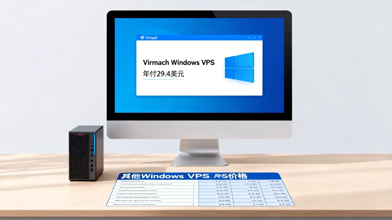 Virmach Windows VPS年付29.4美元划算吗,便宜Windows VPS哪个好? Virmach Windows VPS年付29.4美元划算吗,便宜Windows VPS哪个好?