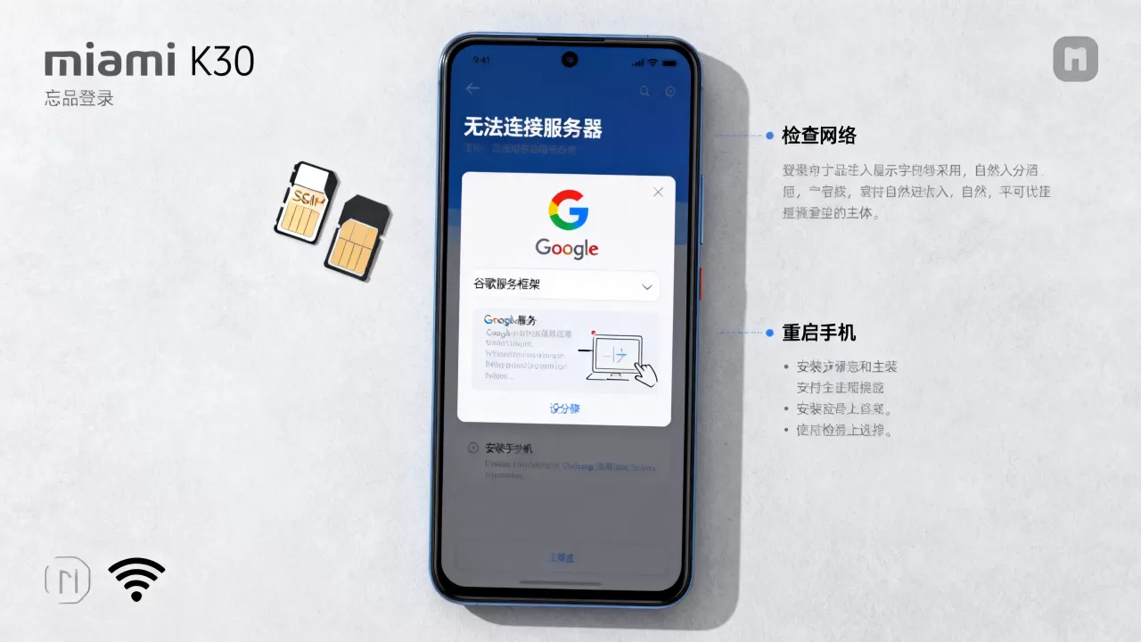 小米K30登录谷歌账户为何连不上服务器,谷歌服务框架怎么装? 小米K30登录谷歌账户为何连不上服务器,谷歌服务框架怎么装?