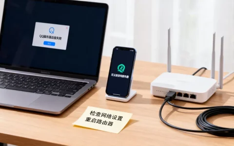 QQ正在运行的服务器失败怎么解决，QQ连不上服务器怎么回事